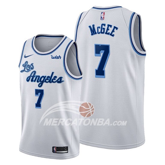 Maglia Los Angeles Lakers Javale Mcgee Classic Edition 2019-20 Bianco